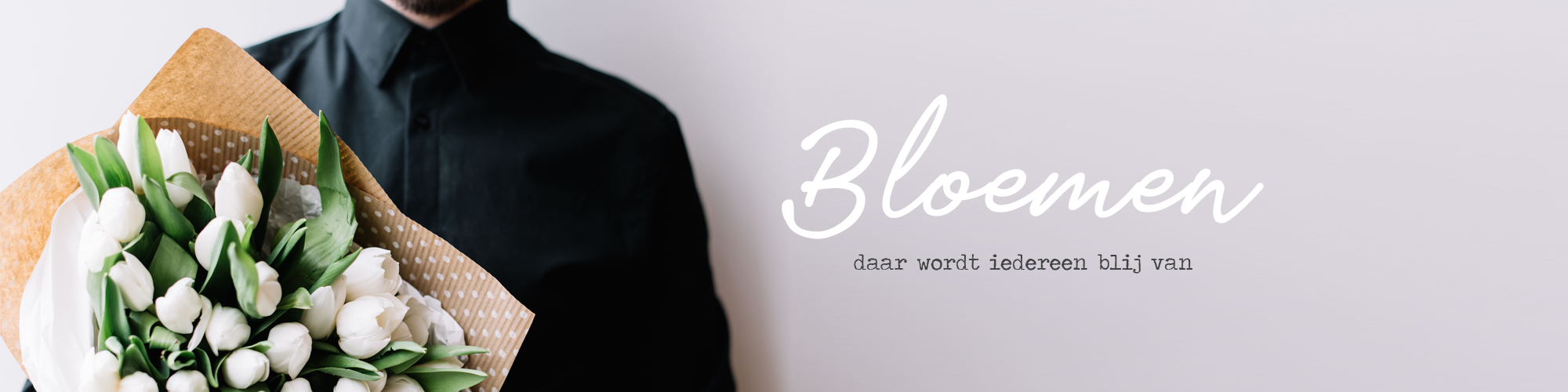 banner Bloemen Kado Brievenbus