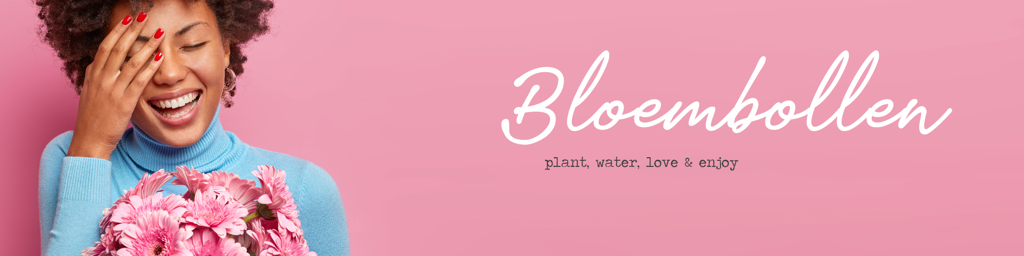 banner Bloembollen Kado Brievenbus