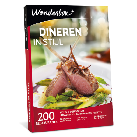 Wonderbox - Dineren in stijl