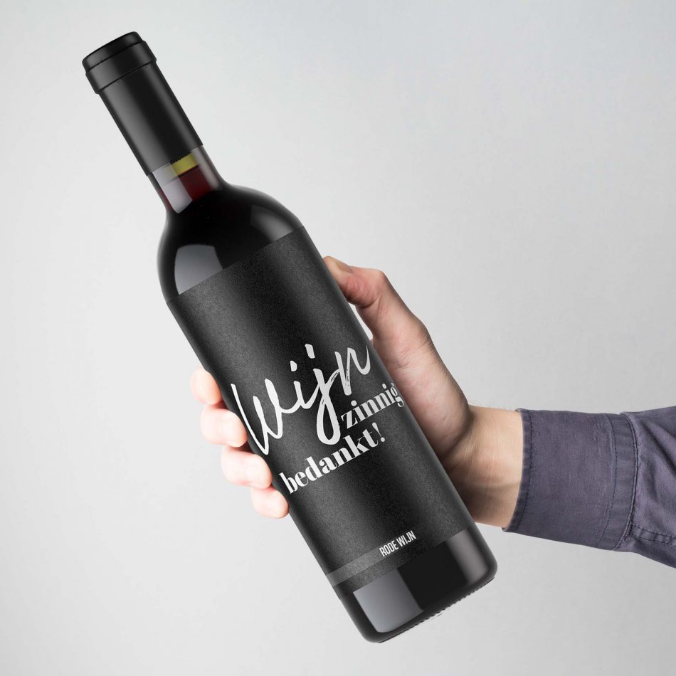 Wijnzinnig Bedankt - Rood