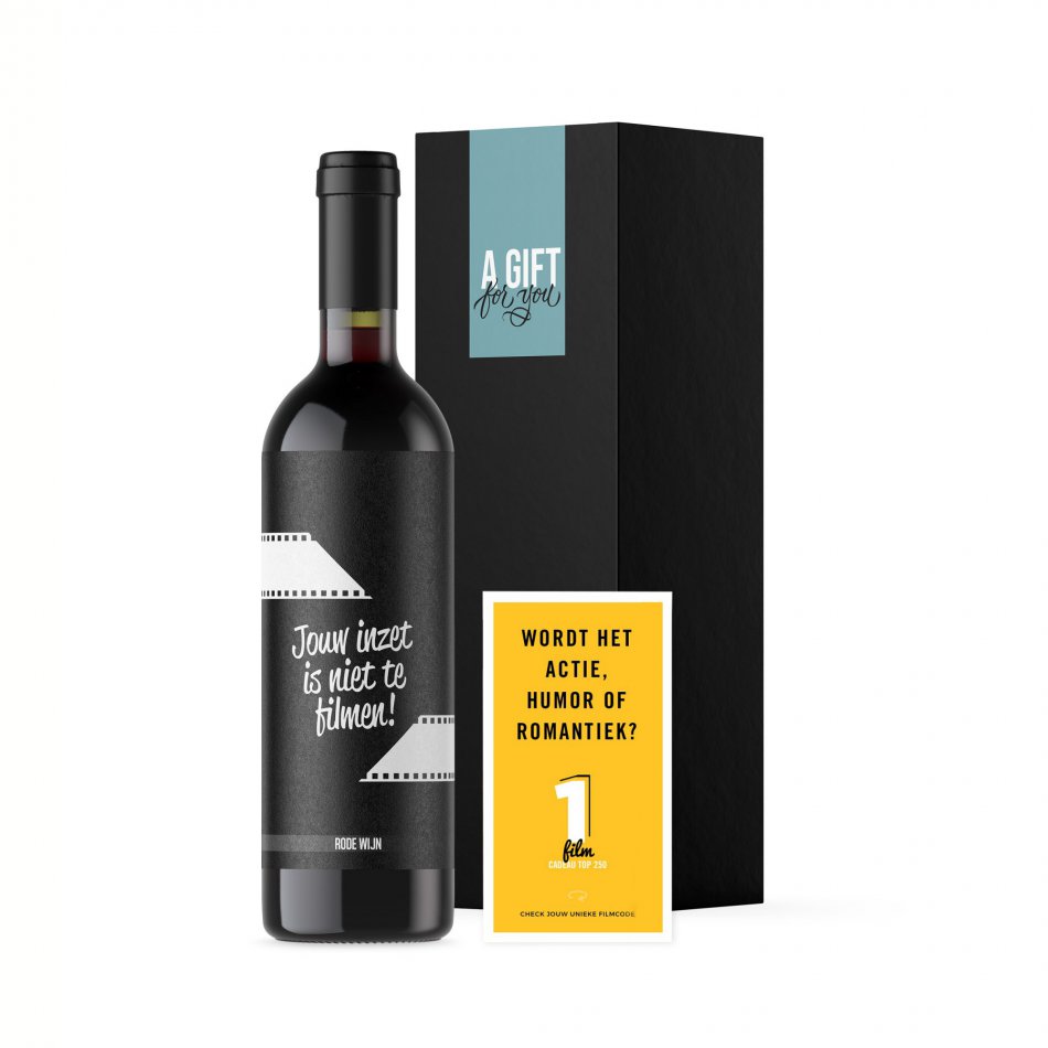 Jouw inzet is niet te filmen - Rood