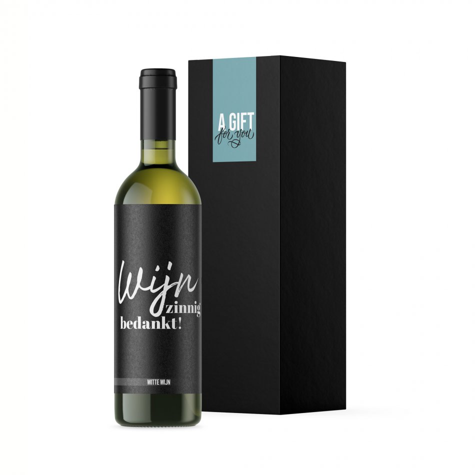 Wijnzinnig Bedankt Wit