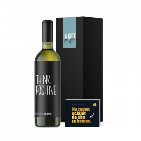 Na regen schijnt de zon te komen - Wit