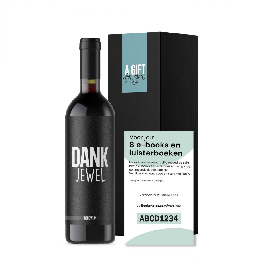 Dankjewel Bookchoice - Rood