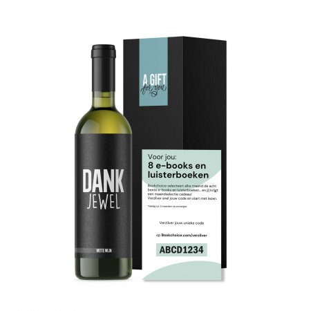 Dankjewel Bookchoice - Wit