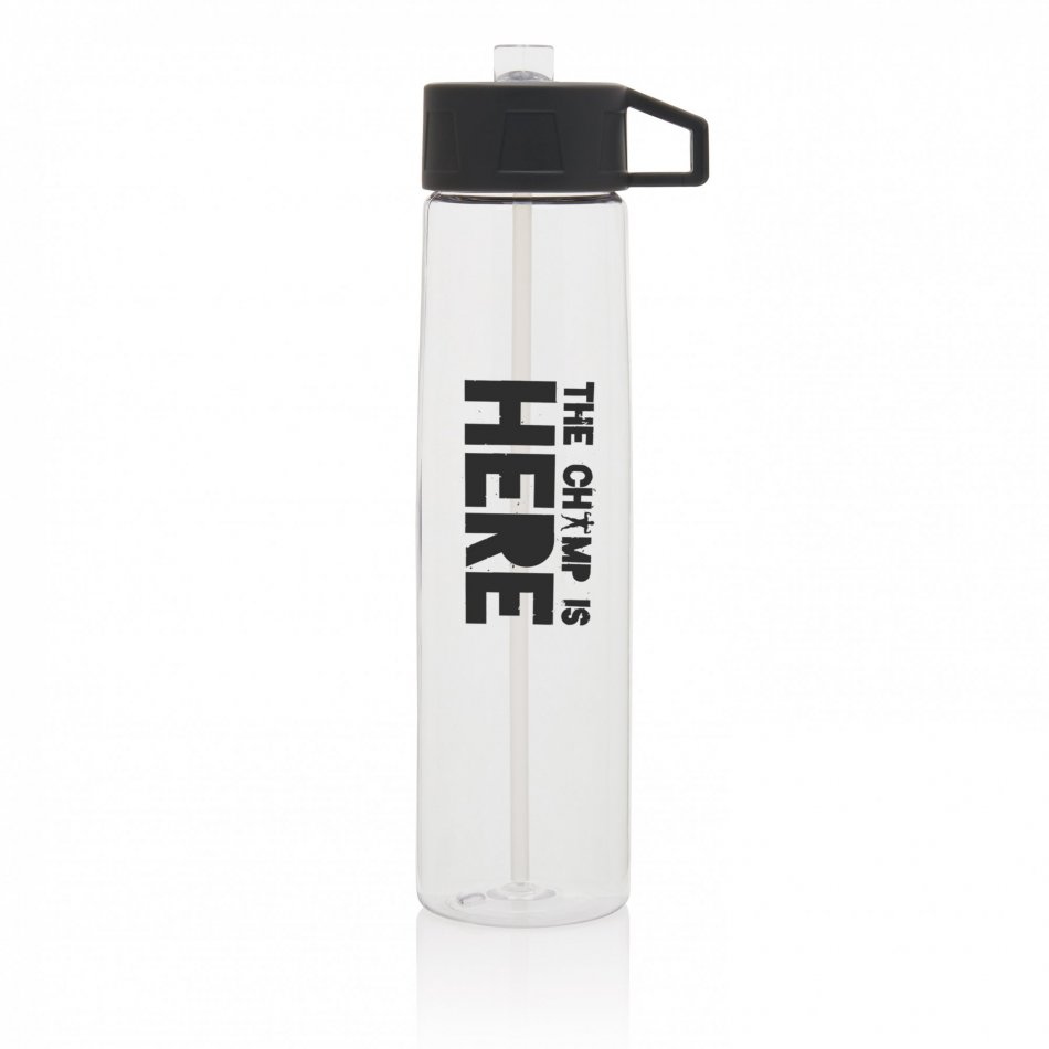 Sportbidon The Champ Is Here - Transparant