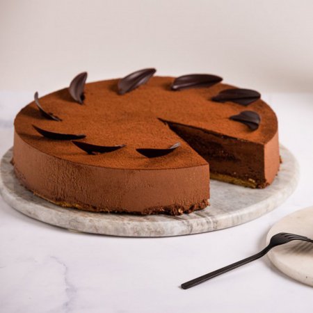 Chocoladetruffeltaart