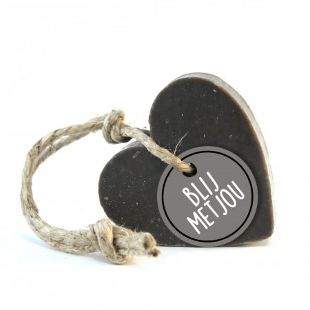 Soap on a Rope Blij met Jou Zwart