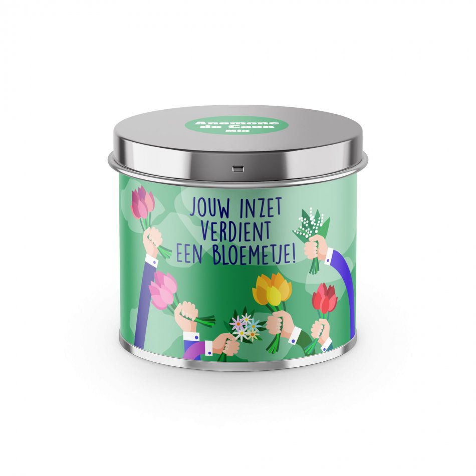 Jouw inzet verdient een bloemetje