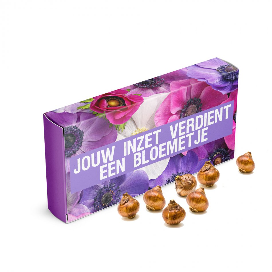 Jouw inzet verdient een bloemetje... Bolkado