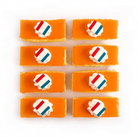 Oranje Tompoucen (10 stuks)