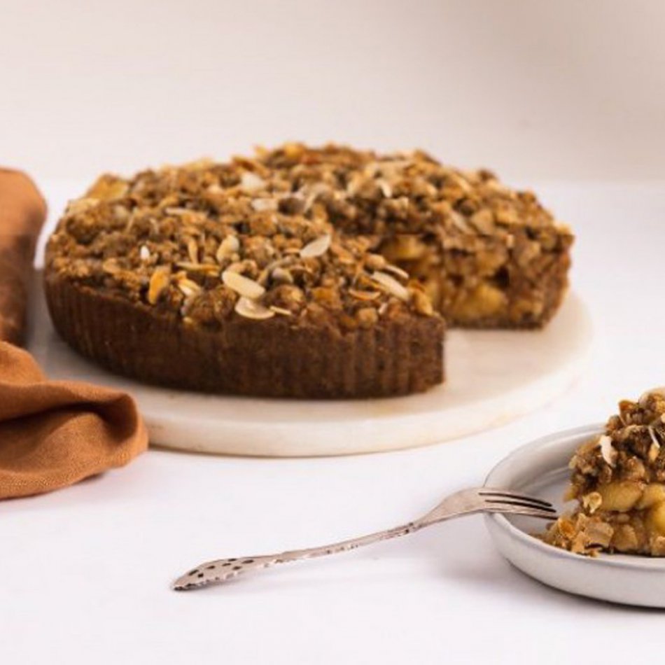Glutenvrije Appeltaart
