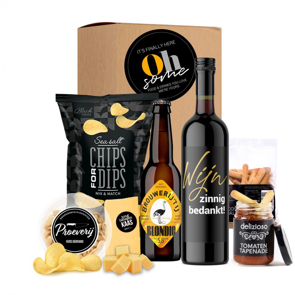 Oh-some Bedankt Borrelbox