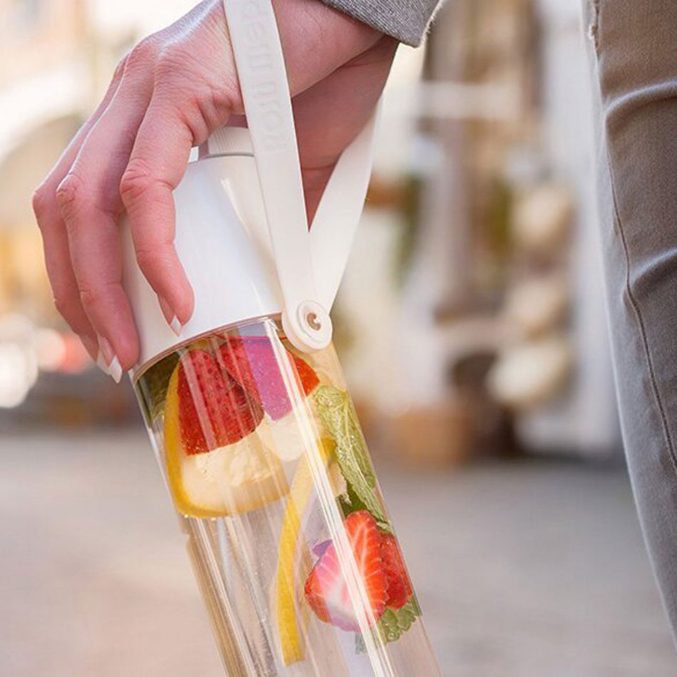 Mepal Drinkfles JustWater 500 ml - wit